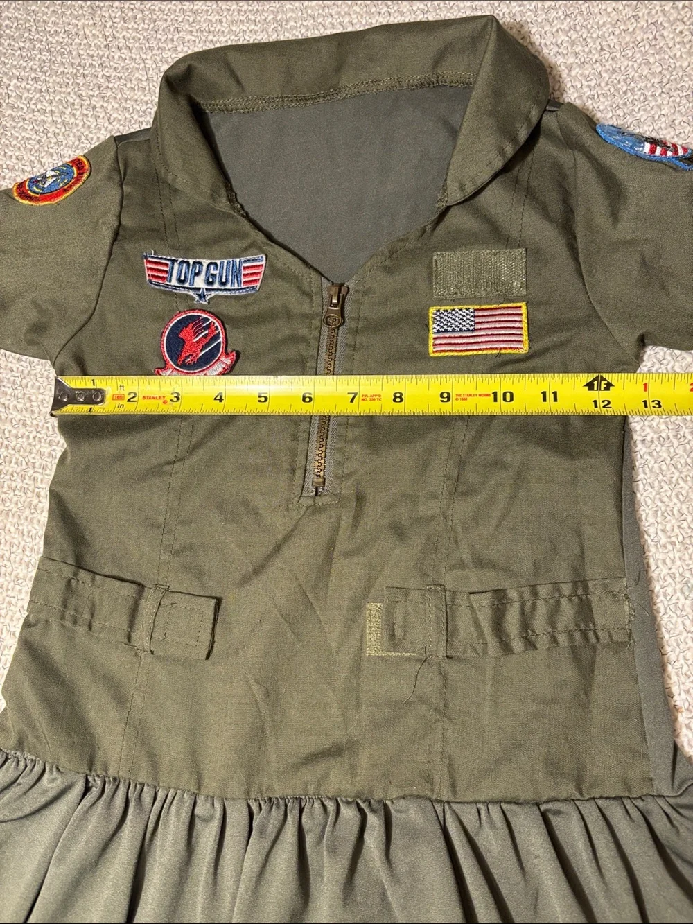Top Gun Flight Dress Child Costume